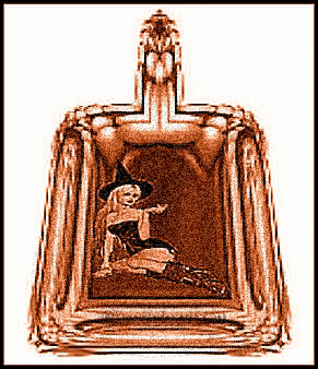 Witch in a bottle