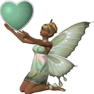 fairy with a heart