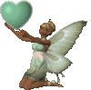 fairy with a heart