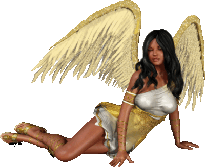 gold angel