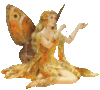 golden butterfly fairy