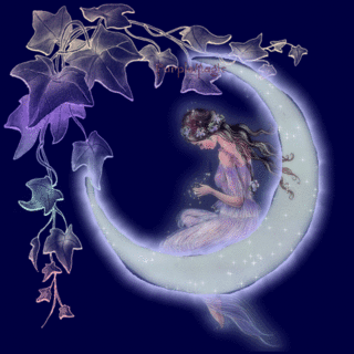 moon fairy with ivy