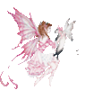 pink butterfly faery