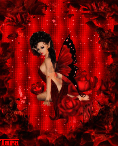 sexy red fairy