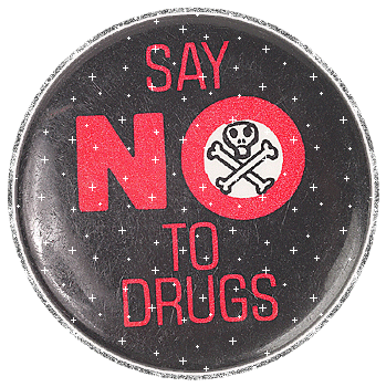 Button Say NO To Drugs