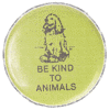 Button Be Kind To Animals