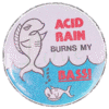 Button Acid Rain Burns My BASS!