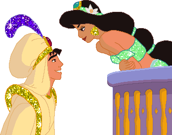 Aladdin & Jasmine On Balco..