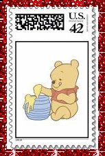 Baby Pooh with a hunny pot Sta..