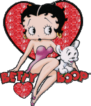 Betty Boop & dog