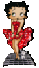 Betty Boop red dress