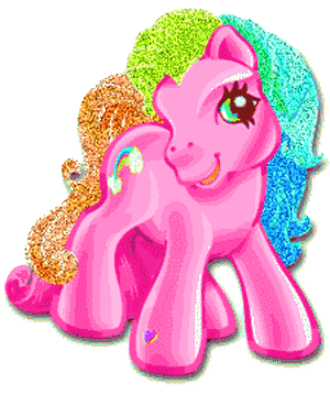 Bright Pink Pony
