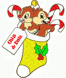 Chip & Dale in Stocking
