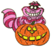 Cheshire Cat w- Pumpkin