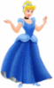 Cinderella in Blue Dress