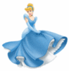 Cinderella in Light Blue Dres..