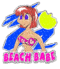 Cutesaying Beach Babe