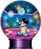 Mickey's globe