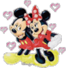 Mickey and Minnie in Love