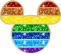 Rainbow Mickey Head