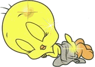 Tweety with Sparkles