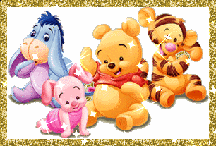 baby pooh and gang