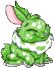 cybunny with speckles