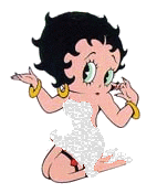 looking sexy Betty Boop