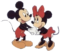 mickey and minnie