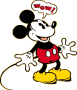 mickey with wow on it