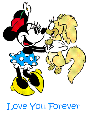 minnie and doggie