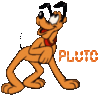 pluto with his name