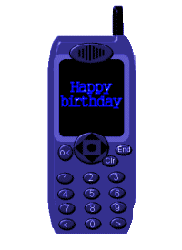 Happy Birthday! -- Cellphone