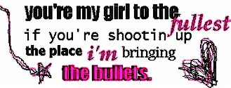 im bringing the bullets