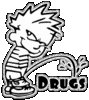 Calvin Peeing On Drugs