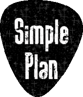 Simple Plan Guitar Pick
