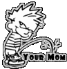 Calvin Peeing On Your Mom