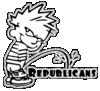 Calvin Peeing On Republicans