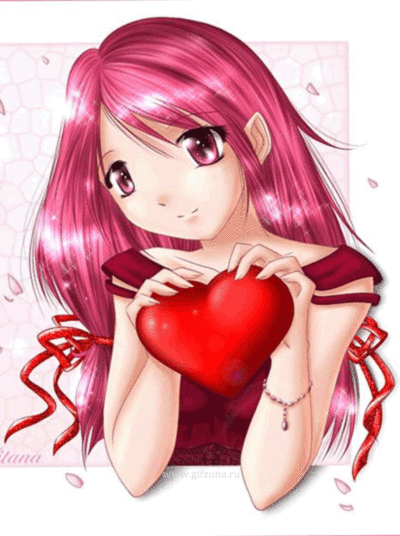 Anime girl heart :: Anime :: MyNiceProfile.com