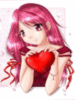 Anime girl heart