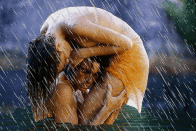 Love in rain