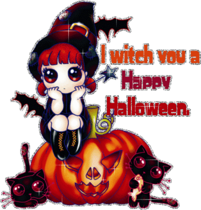 I witch you Happy Helloween