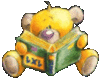 Bear with book