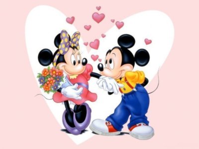 Mickey in love