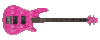 Glitter Pink Guitar