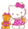 Glitter Hello Kitty