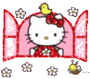 Glitter Hello Kitty