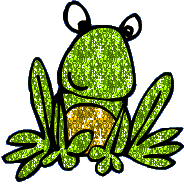 Glitter Frog