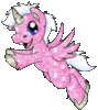 Glitter Cute Unicorn