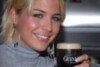 Girl with Guinness Beer